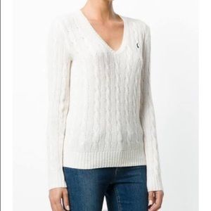 Ralph Lauren Sport White sweater